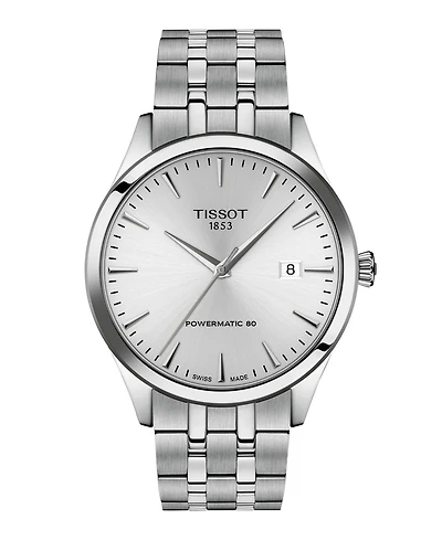 Tissot Men's gray stainless steel Bracelet Watch