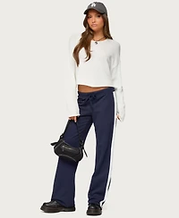 Edikted Women's Leta Knit Long Sleeve Top