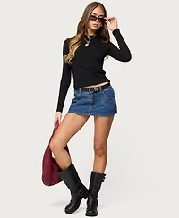 Edikted Women's Kiyan Long Sleeve T Shirt