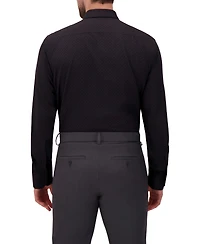 Report Collection Men's 4-Way Geometric-Print Spread-Collar Woven Dress Shirt