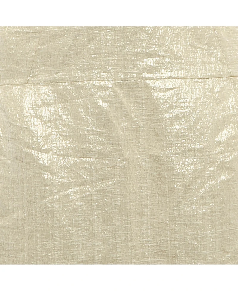 Pre-Owned Marni Women's Gold Silk Blend Lurex Mini Skirt