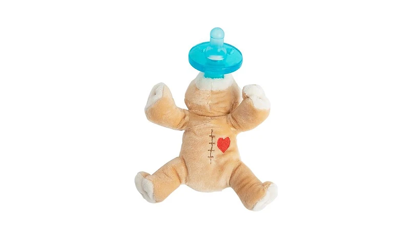 WubbaNub Baby Heart Warrior Bear Pacifier