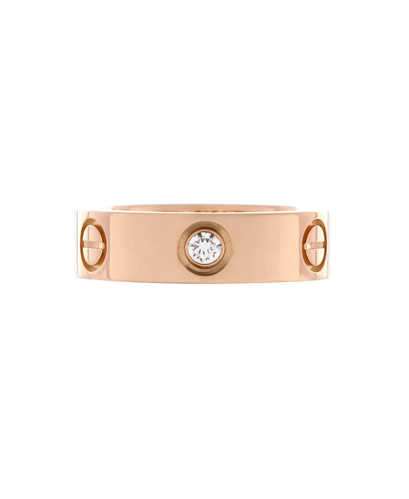 Pre-Owned Cartier Love 3 Diamonds Band Ring
