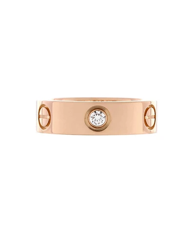 Pre-Owned Cartier Love 3 Diamonds Band Ring