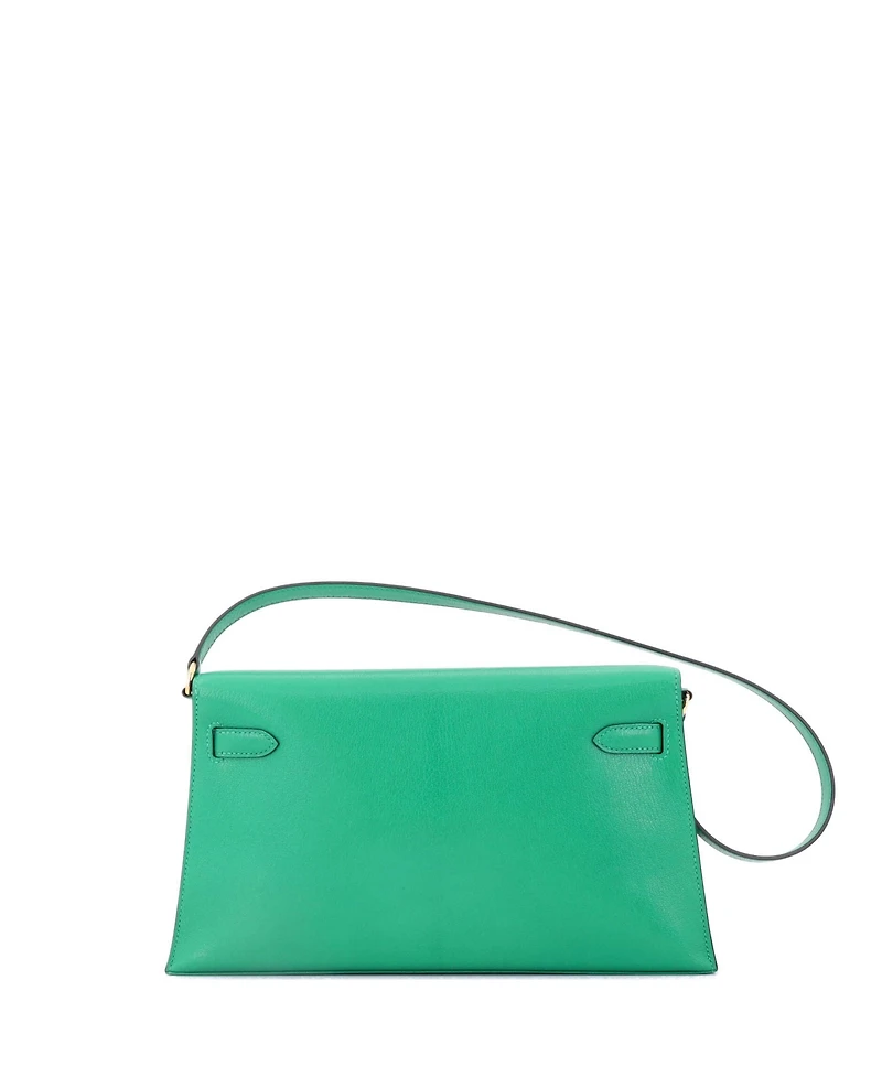 Pre-Owned HERMES Kelly Elan Shoulder Bag Chevre Chamkila