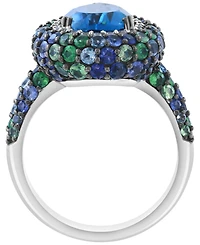 Effy Collection Multi Gemstone Ring (6-1/3 ct. t.w.) in Sterling Silver
