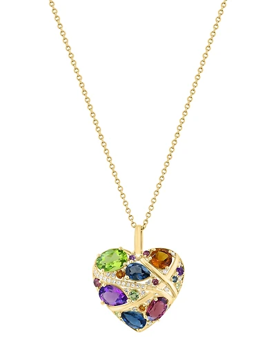 Effy Collection Multi Gemstone Necklace (2.175 ct. t.w.) in 14k Yellow Gold