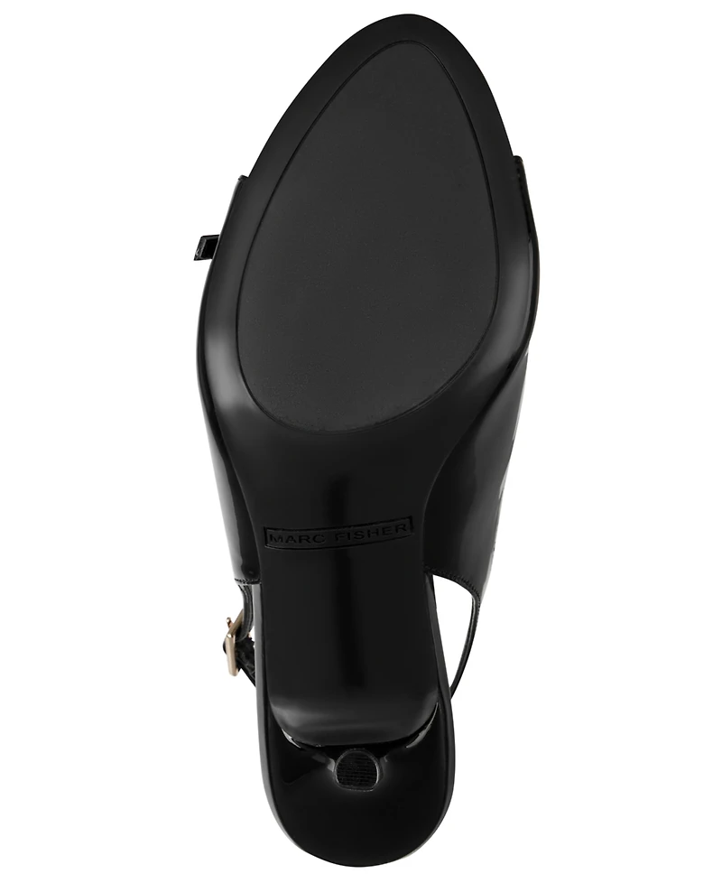 Marc Fisher Women's Paza Slingback Stiletto Dress Sandals