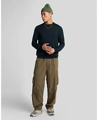 Lyle & Scott Men's Tonal Eagle Merino Crew Neck Sweater