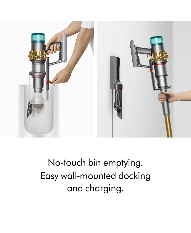 Dyson V15s Detect Submarine Absolute Wet & Dry Vacuum Cleaner | Gold