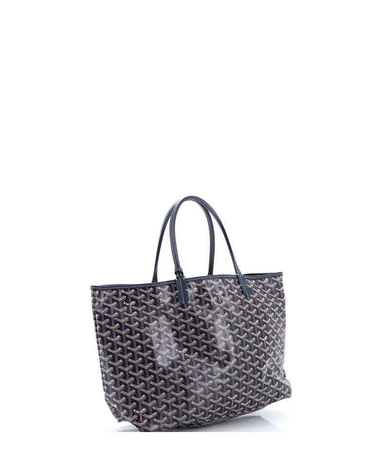 Pre-Owned Goyard Pm Saint Louis Tote Coated Canvas