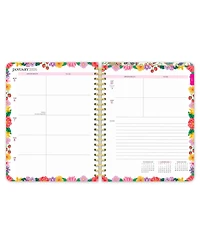 Bonnie Marcus Official | 2026 6 x 7.75 Inch Weekly Desk Planner | Foil Stamped Cover
