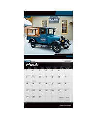 BrownTrout Classic Ford Pickups Official | 2026 12 x 24 Inch (Hanging) Monthly Square Wall Calendar | Foil Stamped Cover | Plastic-Free