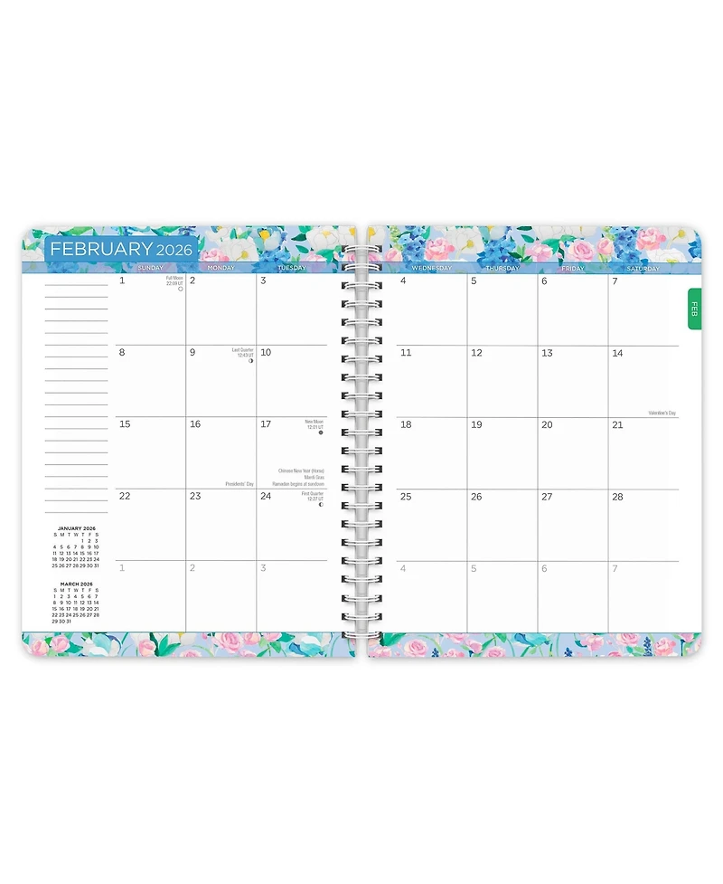 BrownTrout House of Turnowsky Official | 2026 6 x 7.75 Inch Weekly Desk Planner | Foil Stamped Cover