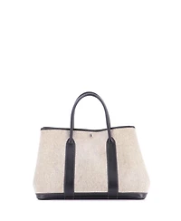 Pre-Owned HERMES Garden Party Tote Toile and Leather