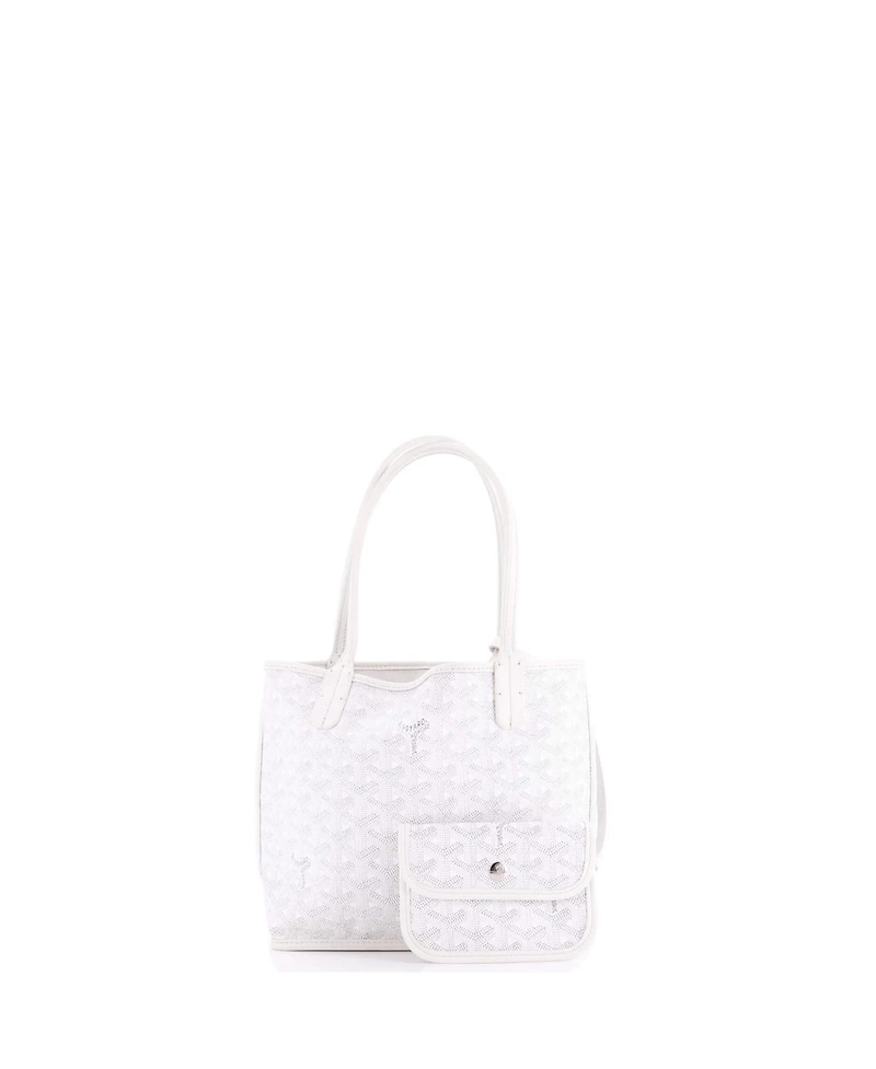 Pre-Owned Goyard Mini Anjou Reversible Tote Coated Canvas
