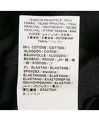 Pre-Owned Love Moschino Women's Black Cotton Knit Applique Sweatshirt