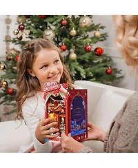 Robotime 3D Puzzles Diy Miniature Dolls House Kit Wooden Puzzle Booknook Bookshelf Decoration Holiday Gifts