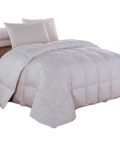 Egyptian Linens Goose Down Comforter – Light-Medium Fill Weight, King/California King
