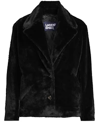 Lands' End Women's Faux Fur Jacket