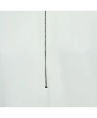 Pre-Owned Stella Mccartney Women's Off White Crepe Long Sleeve Blouse