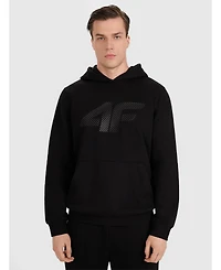 4F Men's non-zip hooded sweatshirt