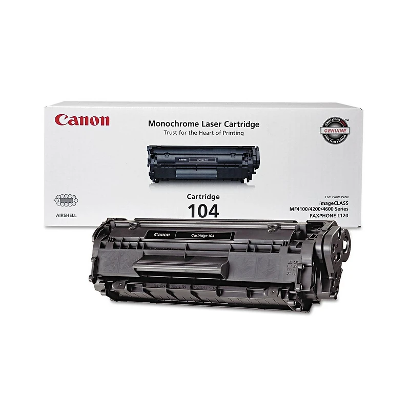 Canon 0263B001 (104) 2,000 Page-Yield Toner - Black