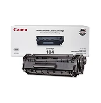 Canon 0263B001 (104) 2,000 Page-Yield Toner - Black