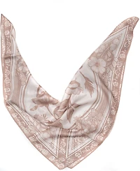 Vince Camuto Woodcut Floral Square Scarf