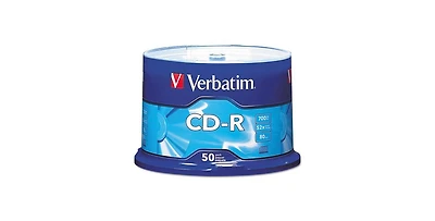 Verbatim 94691 700 Mb/80 min 52x Cd-r Recordable Disc - Silver (50/Pack)