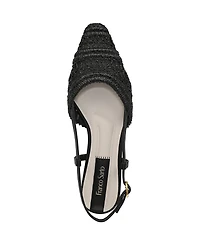 Franco Sarto Women's Riona Snip toe Slingback Flats