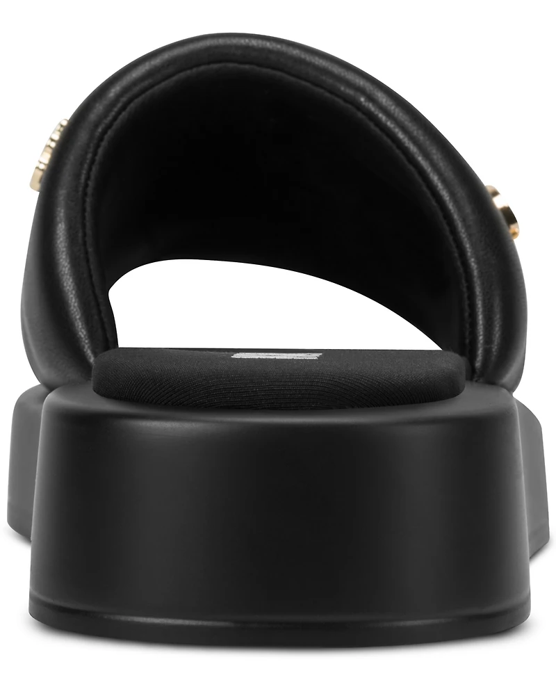 Karl Lagerfeld Paris Women's Opal Macaron Platform Sandals