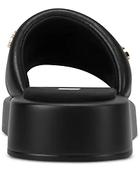 Karl Lagerfeld Paris Women's Opal Macaron Platform Sandals