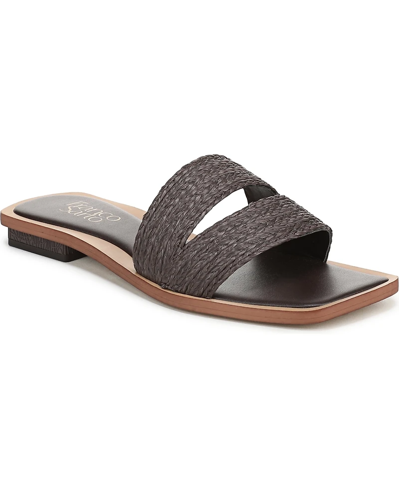 Franco Sarto Women's Emilana Open Toe Slide Sandals