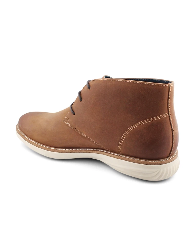 Blake McKay Men's Colton Plain Toe Lace Up Casual Hybrid Chukka Boots