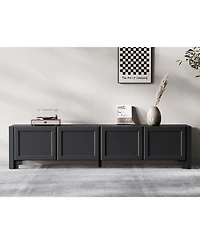 Sugift 3-tier Console Table with Storage Shelves