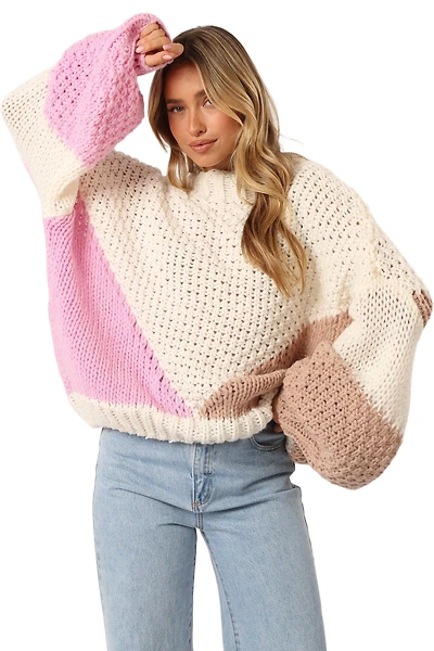 Petal and Pup Women's Koda Pattern Knit Sweater