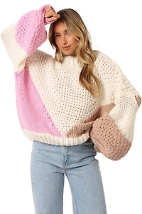 Petal and Pup Women's Koda Pattern Knit Sweater
