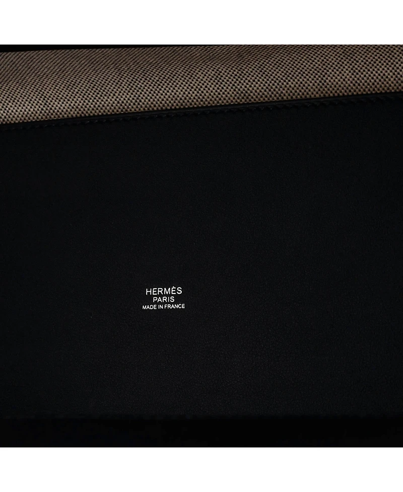 Pre-Owned HERMES 35 24/24 Bag Canvas and Swift