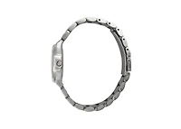 Peugeot Women's 32mm Hex Shape Silver Bracelet Watch
