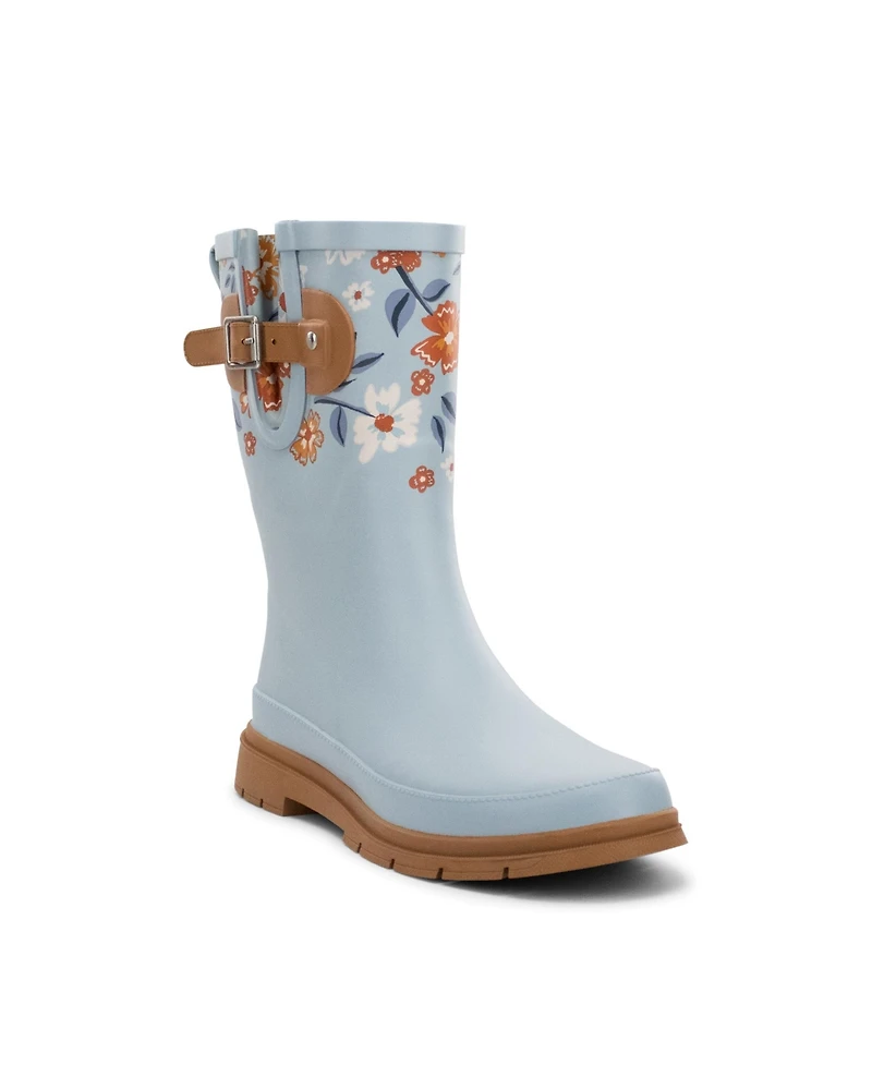 Western Chief Women's Meadow Mist Mid Rain Boot
