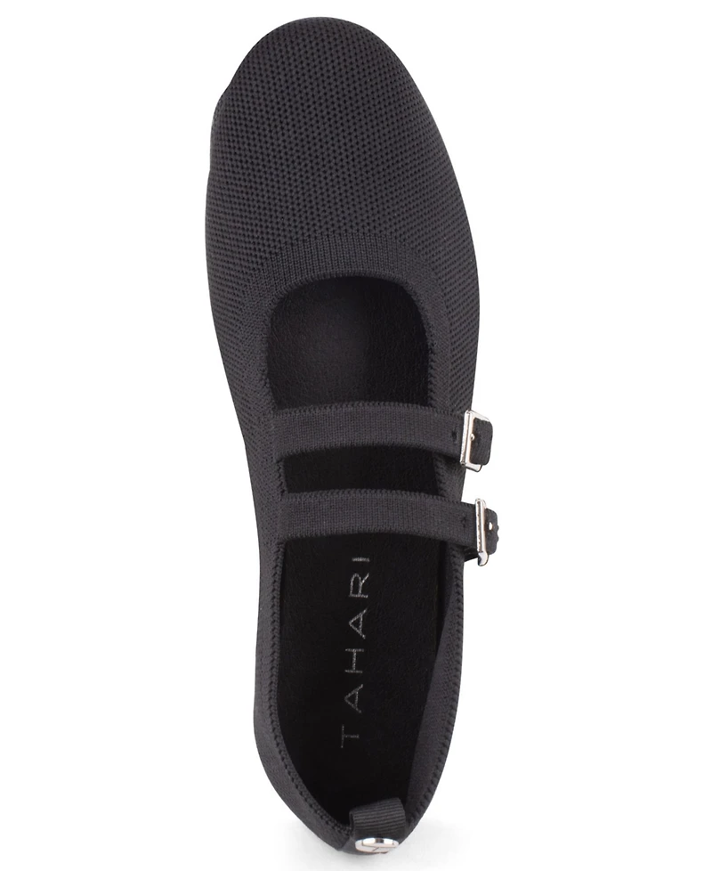 Tahari Women's Avellino Mary-Jane Flats