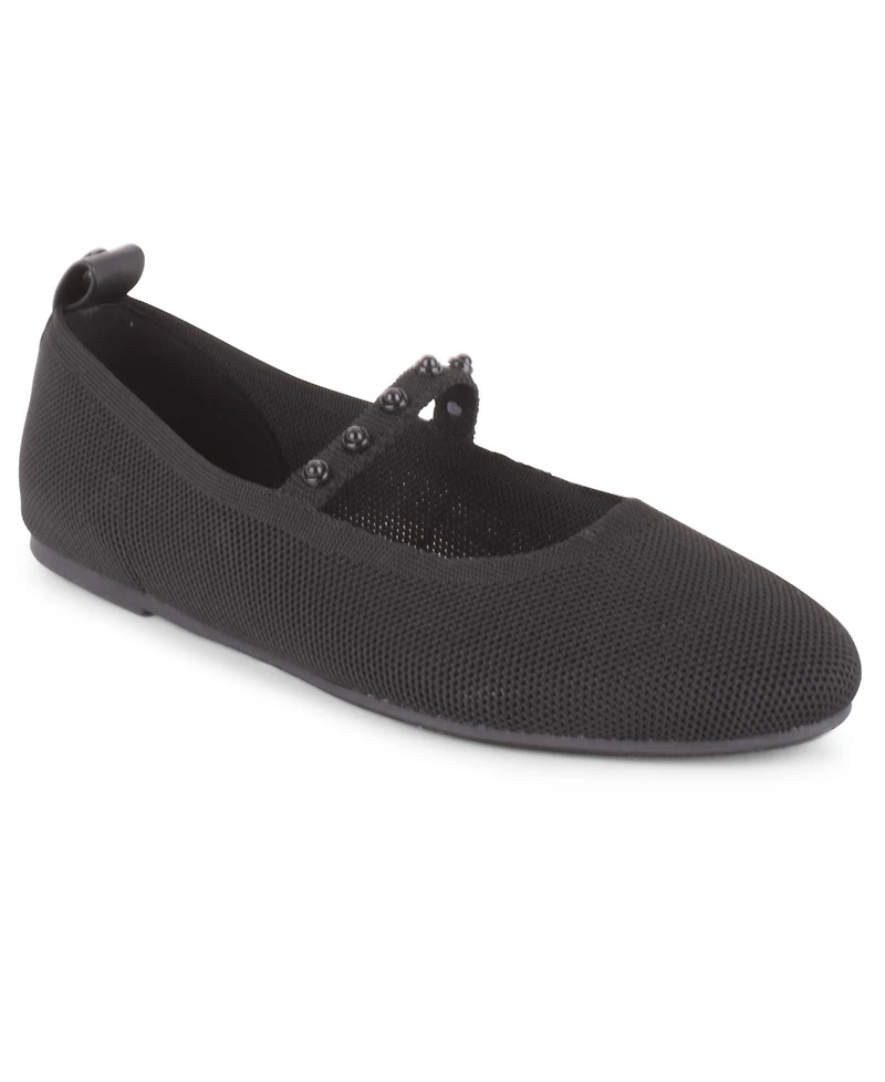 Tahari Women's Madeira Mary-Jane Flats