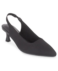 Tahari Women's Zurich Kitten Heel Slingback Pumps