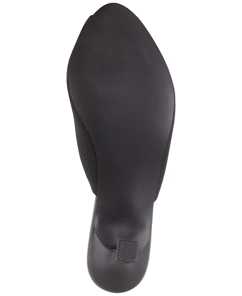 Tahari Women's Maui Kitten Heel Mules