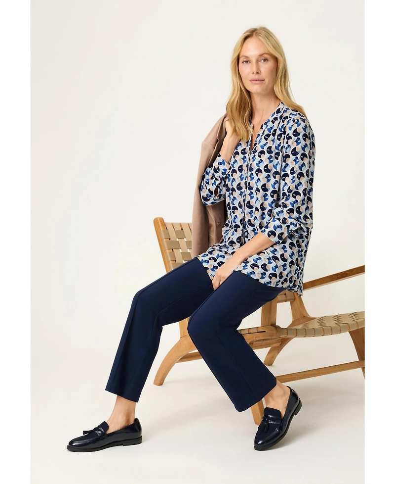Olsen Women's Dotted Blouse