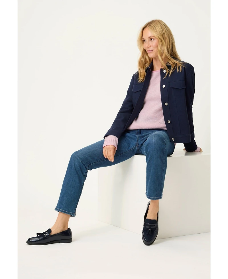 Olsen Women's Two Tone Sweater