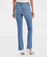 I.n.c. International Concepts Women's High-Rise Mini Bootcut Jeans, Macy's Exclusive