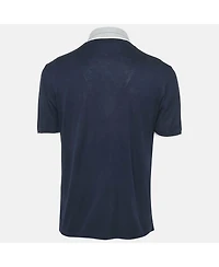 Pre-Owned Salvatore Ferragamo Men's Cotton Pique Polo T-Shirt