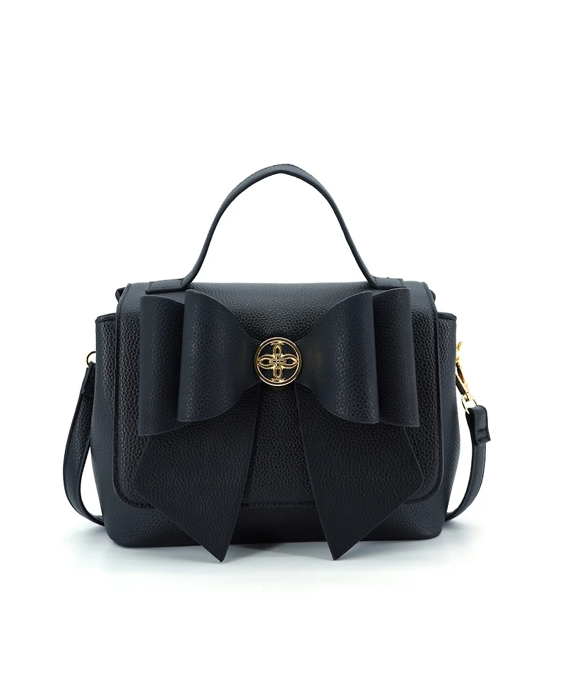 Like Dreams Eva Double Bow Small Crossbody Bag